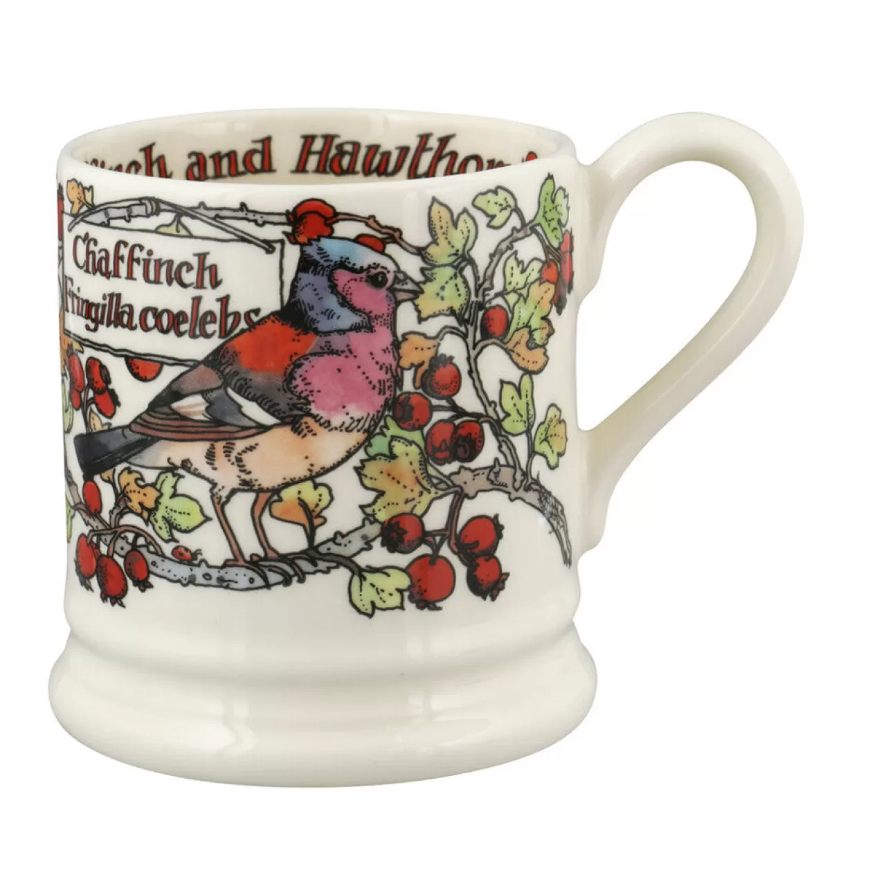 Outlet Emma Bridgewater Birds In The Hedgerow Hawthorn & Chaffinch 1/2 Pint Mug