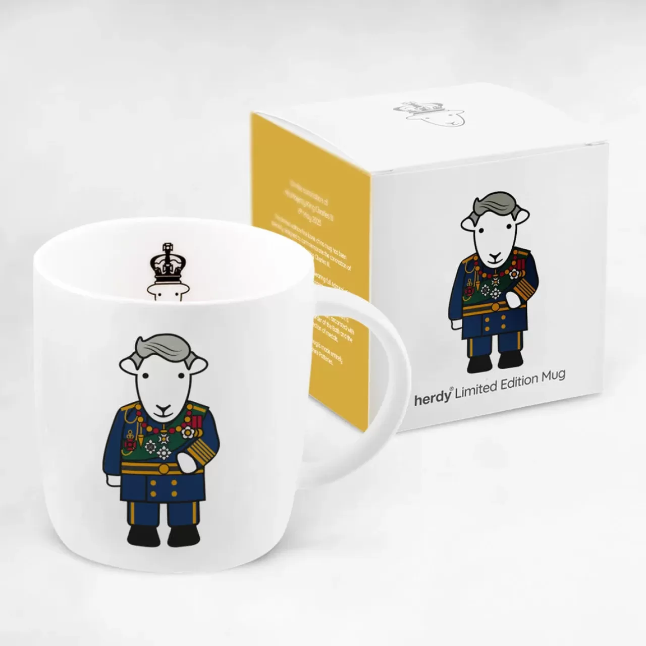 Cheap The Herdy Company Herdy King Charles Iii Limited Edition Coronation Mug