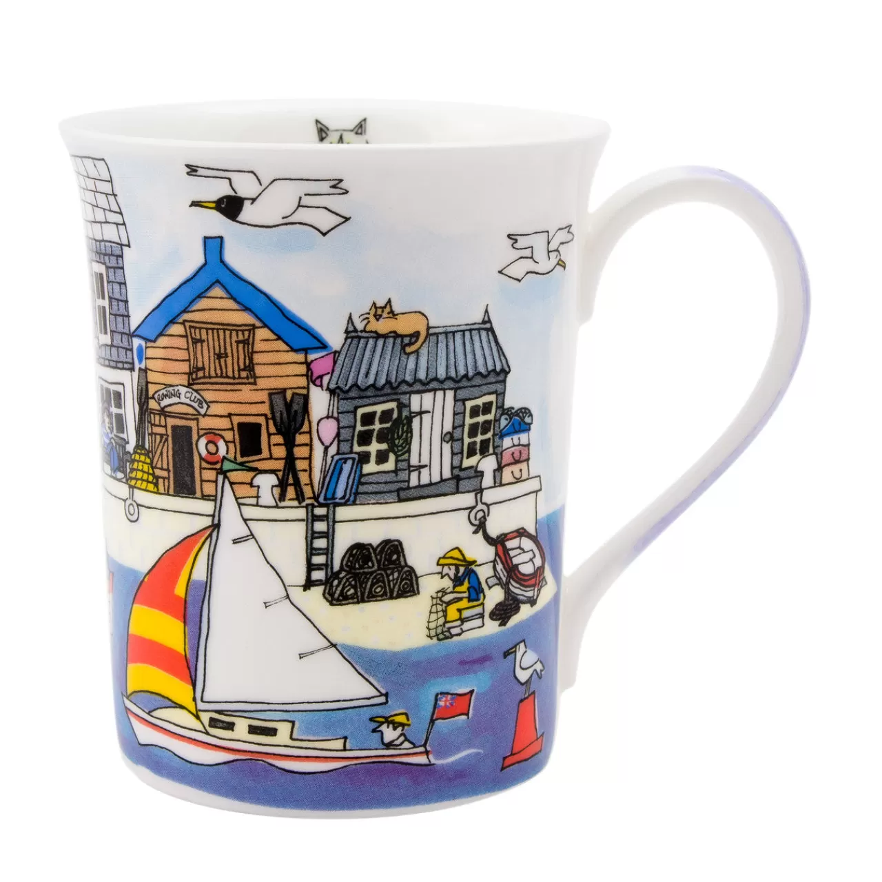 Hot Alison Gardiner Heritage Harbor Mug Boxed