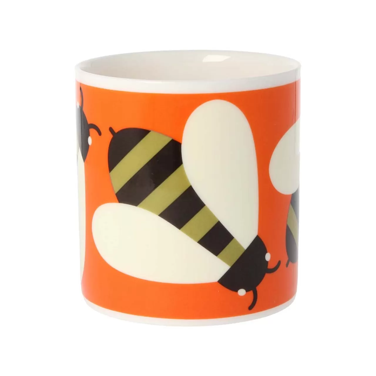 Online Mclaggen Smith Orla Kiely Busy Bee Orange Bone China Mug