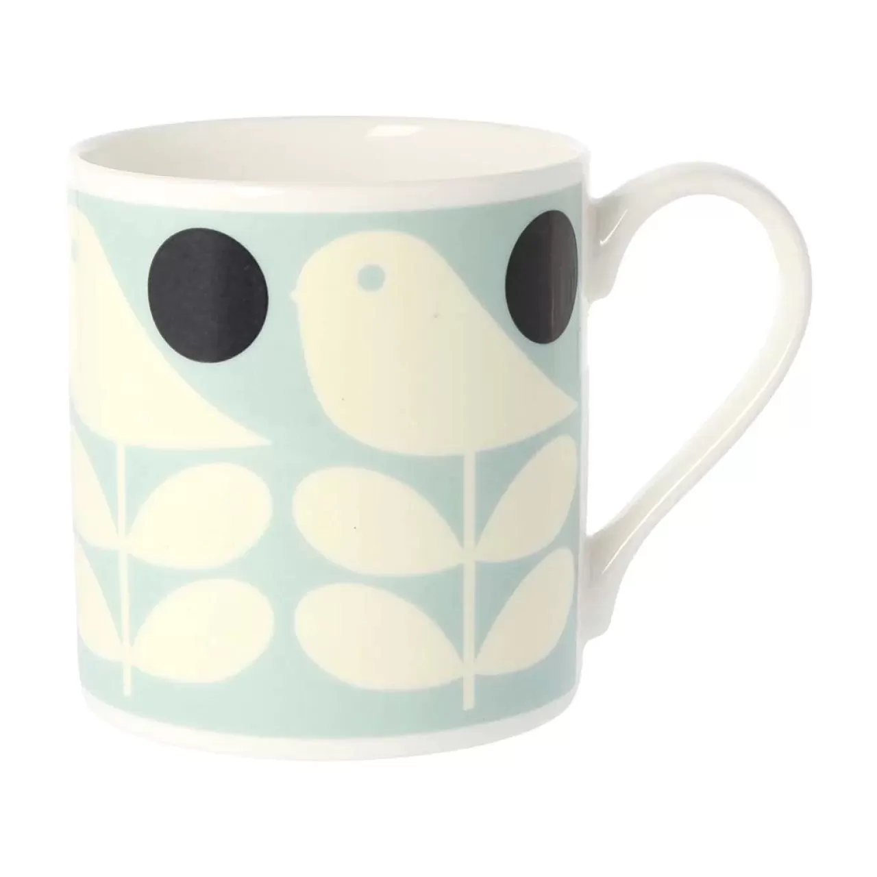 Cheap Mclaggen Smith Orla Kiely Early Bird Light Blue Bone China Mug