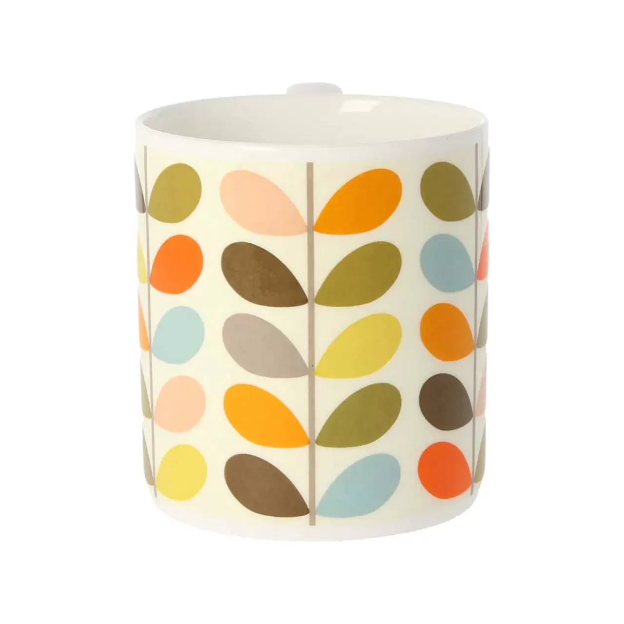 Flash Sale Mclaggen Smith Orla Kiely Multi Color 10 Stem Bone China Mug