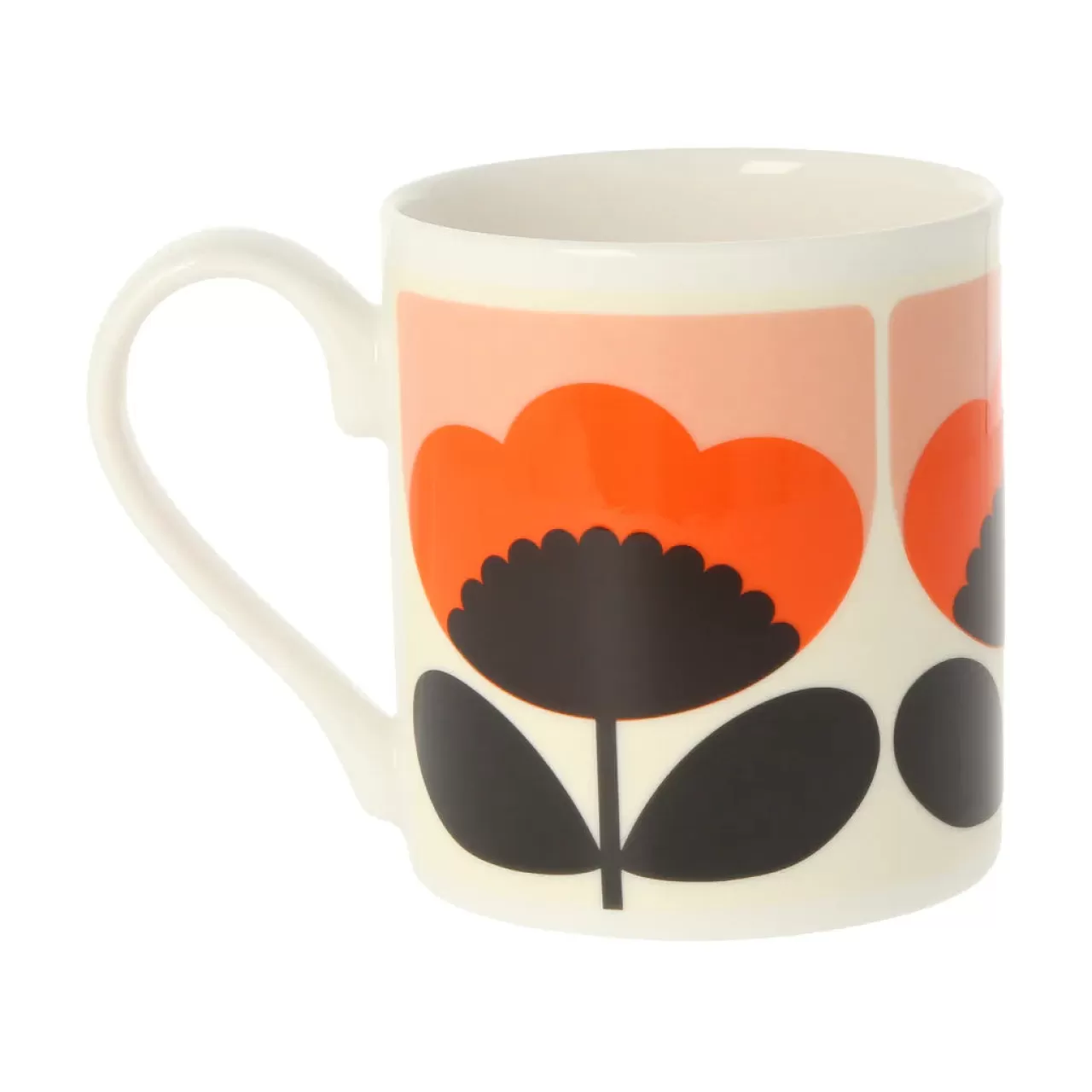 Cheap Mclaggen Smith Orla Kiely Spring Bloom Orange Bone China Mug