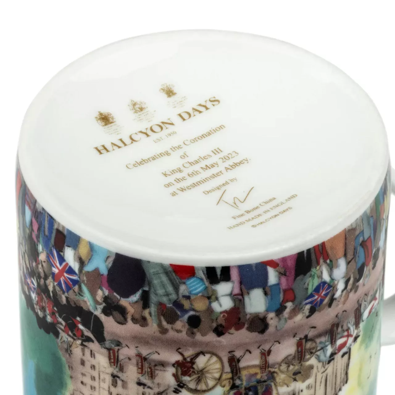 Store Halcyon Days The Coronation At Westminster Abbey Bone China Mug